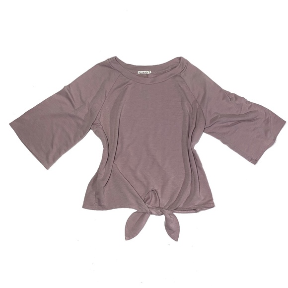 Heart & Hips Tops - Heart & Hips Pink Women's Bottom Tie Crop Top